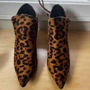 Leopard booties